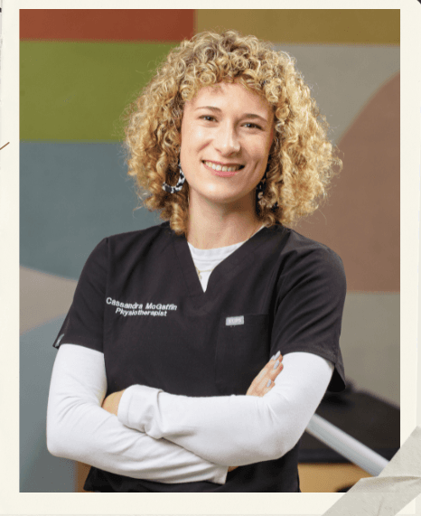 Cassandra McGaffin, Physiotherapist
